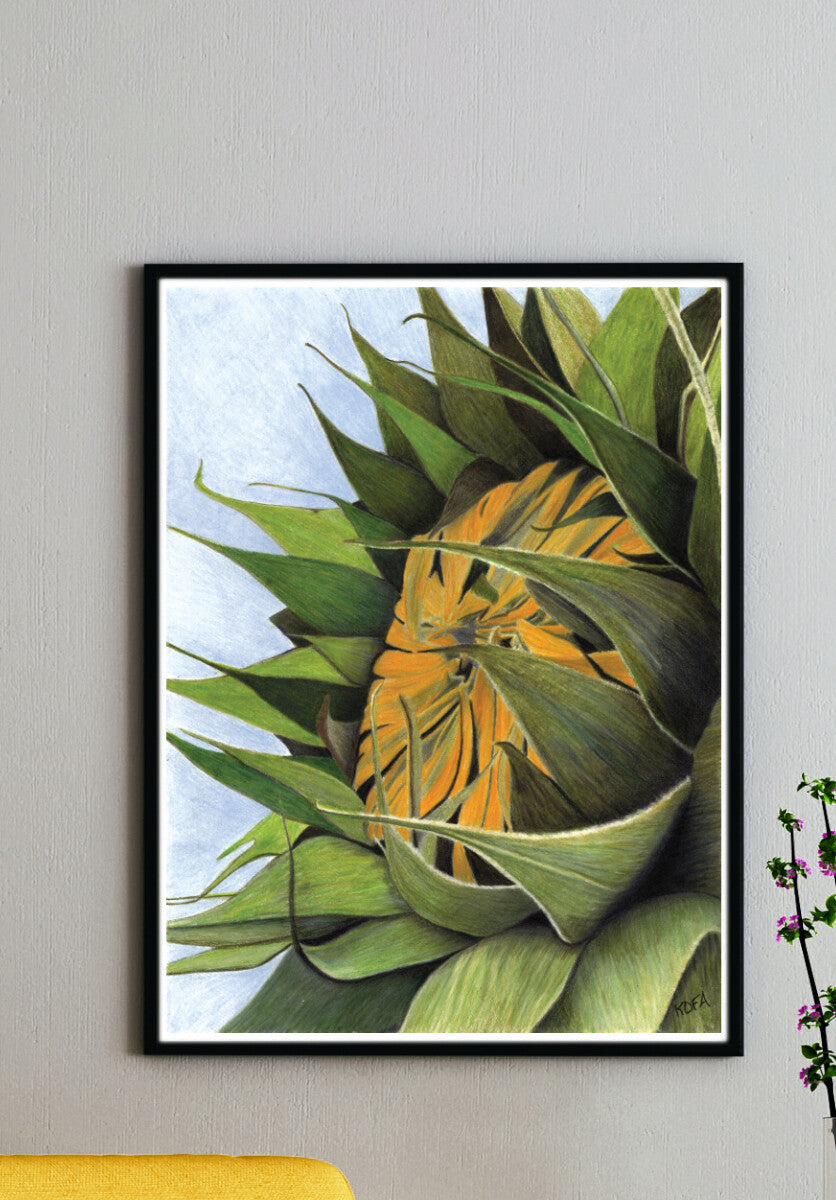 Follow the Sun Art Print