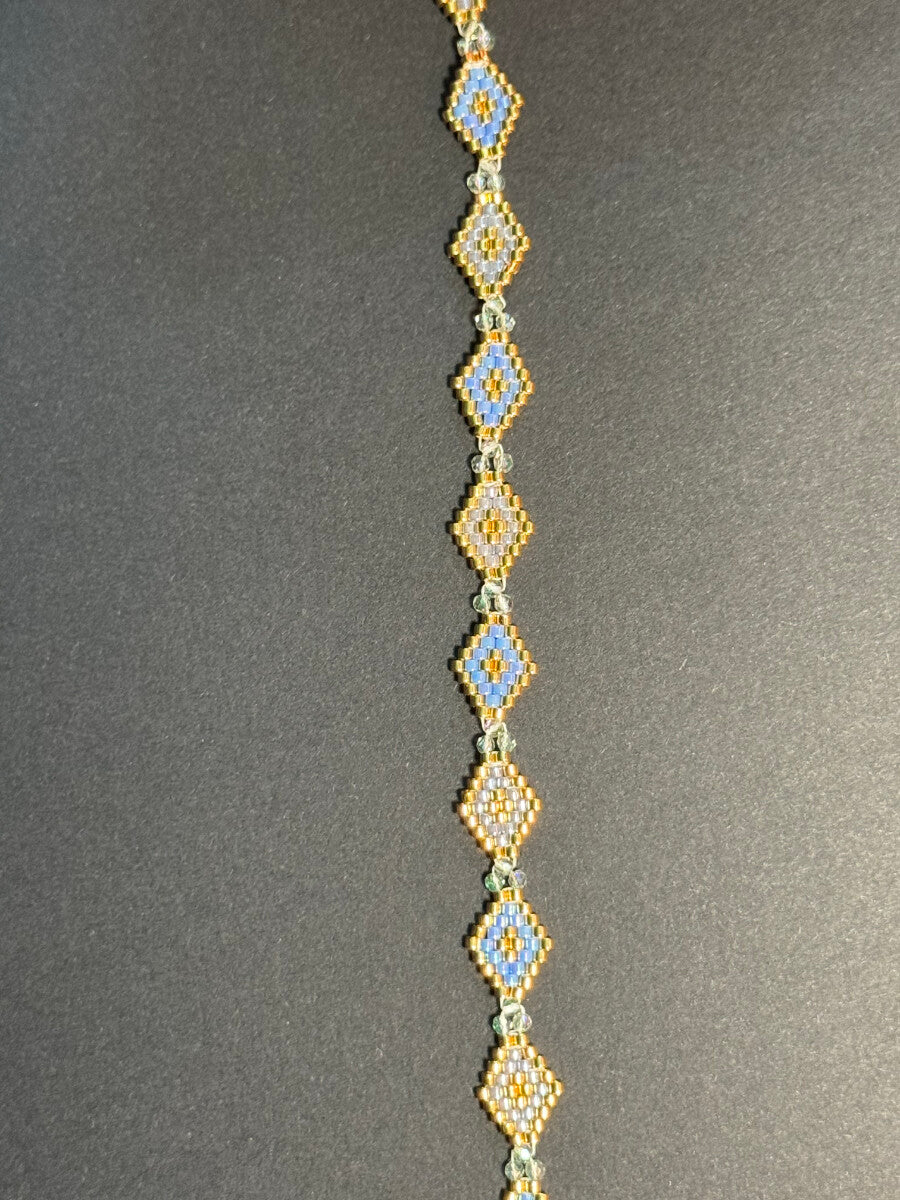 Natural Stone and Miyuki Bracelet