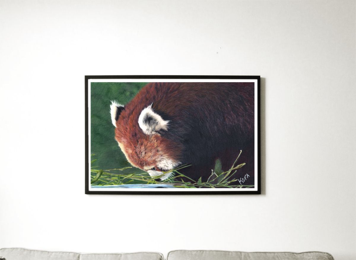 Fascination Colored Pencil Art Print