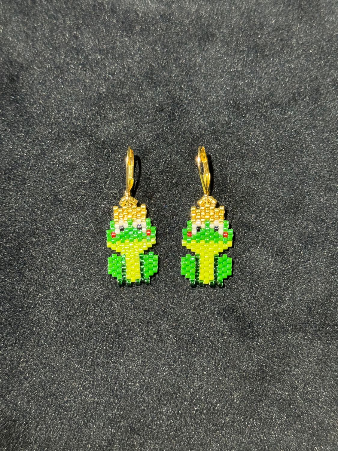 Prince Naveen Themed Leverback Earrings