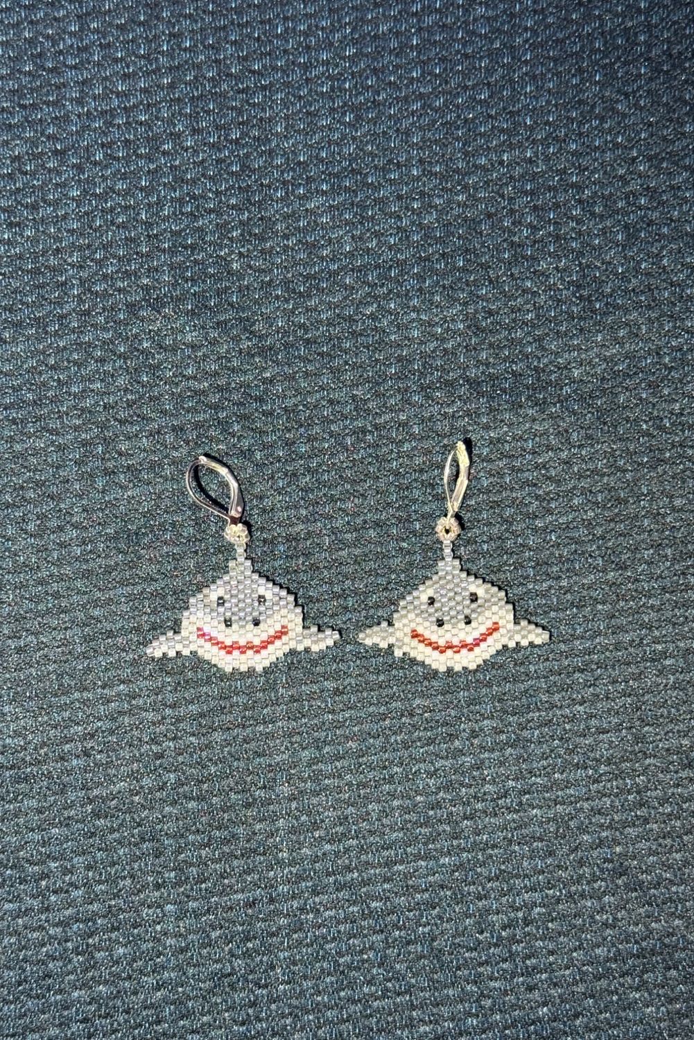 Shark Leverback Earrings
