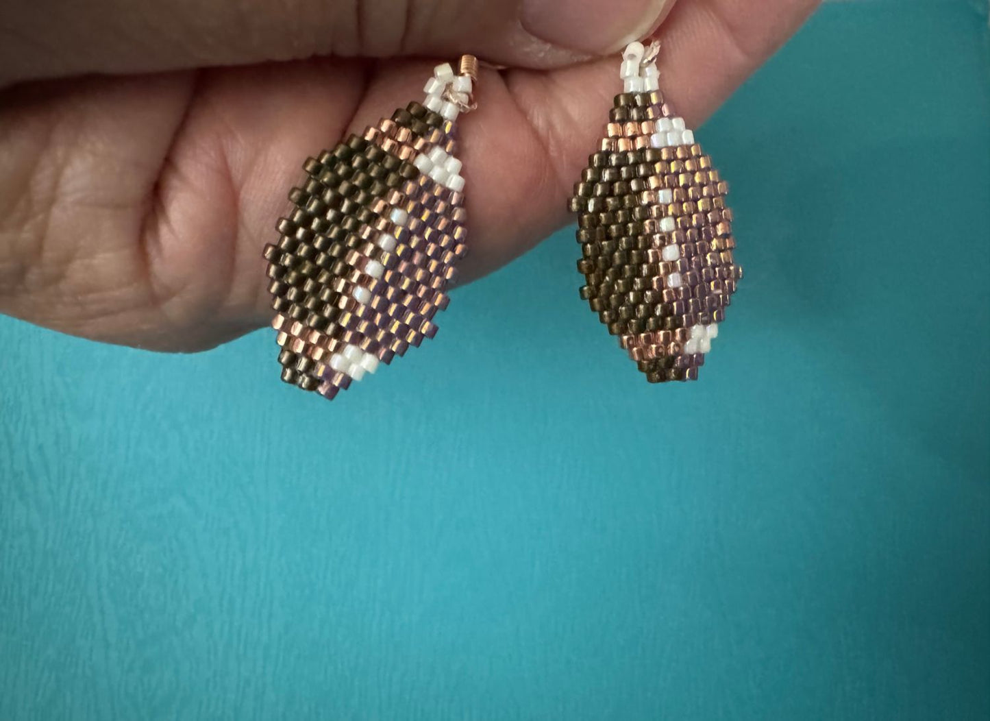Football Themed Fish Hook Earrings