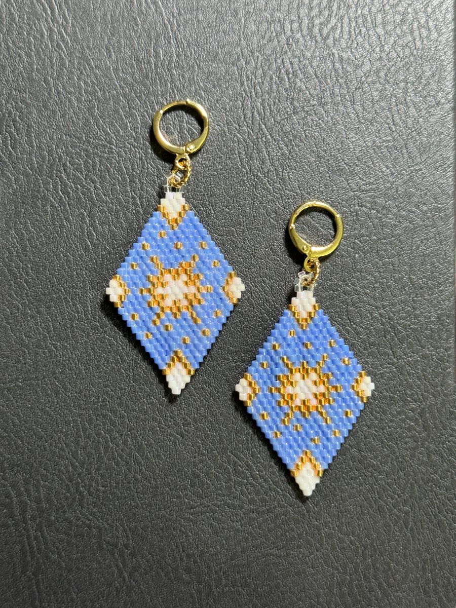 Disney Tangled Themed Leverback Earrings