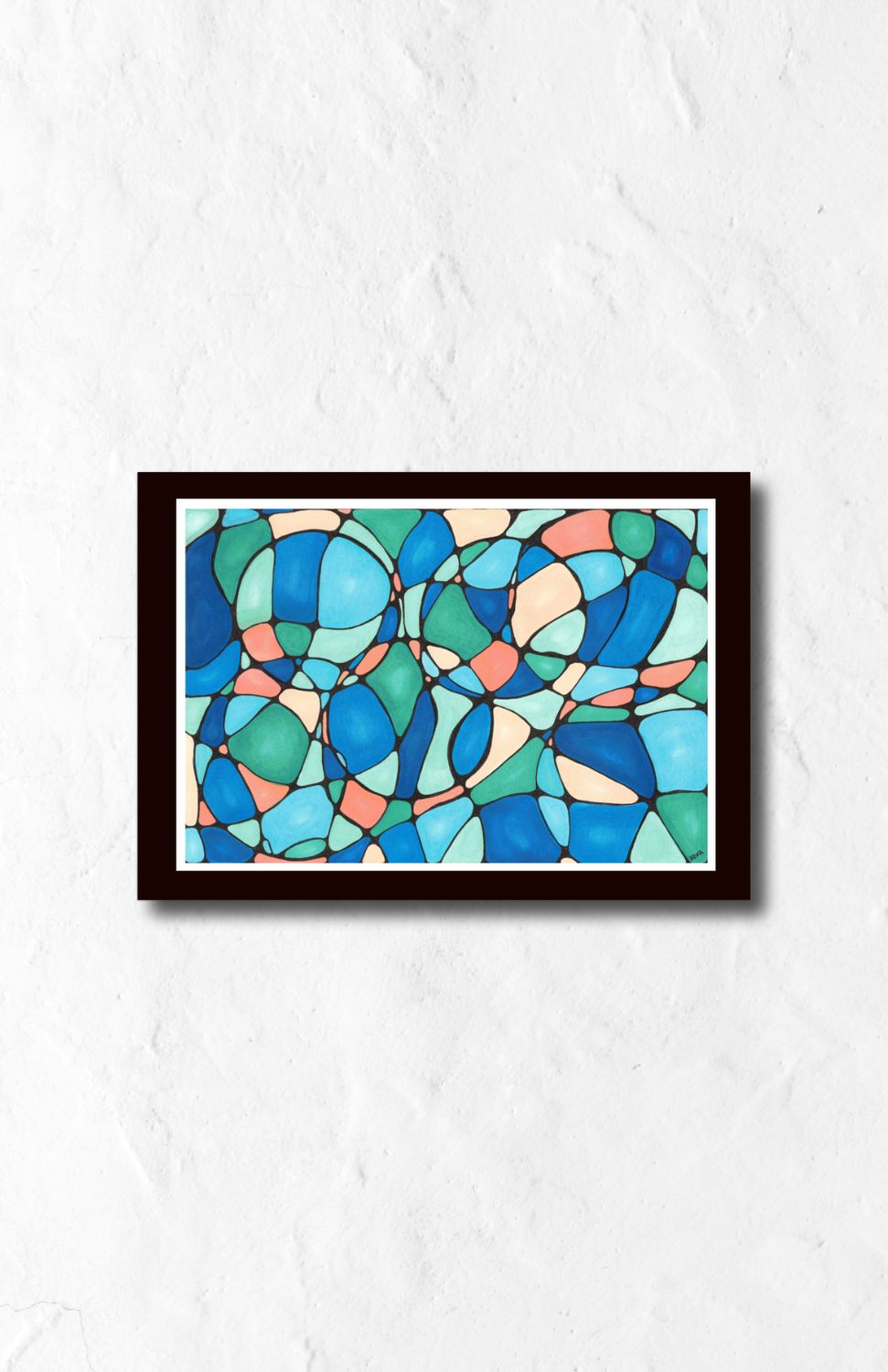 Opal Orbit Art Print