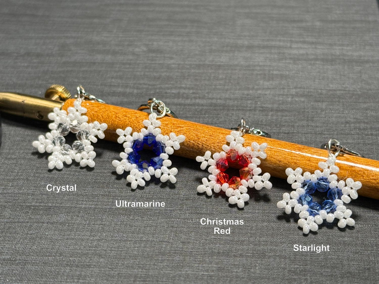 Snowflake Leverback Earrings