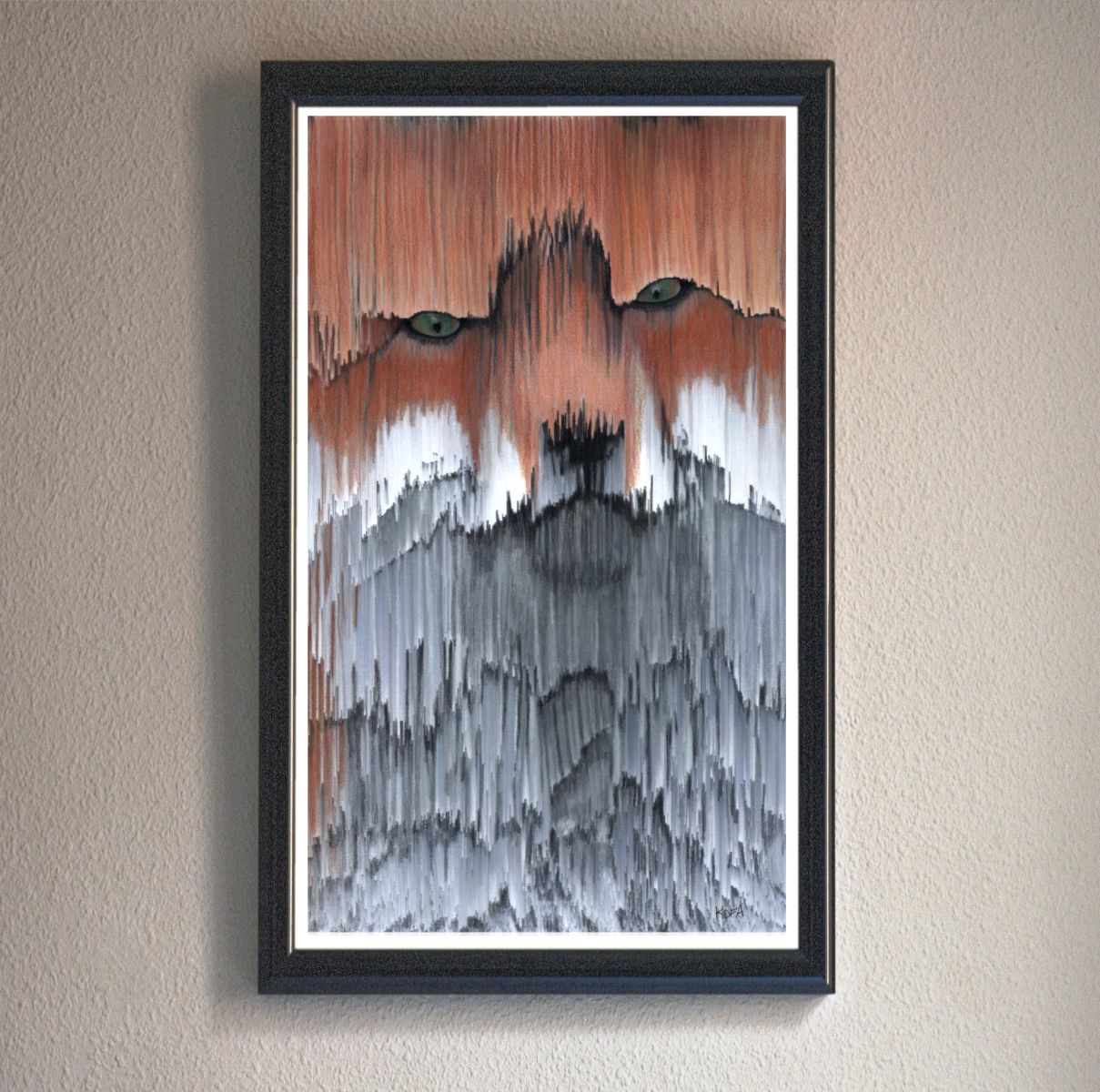 Shadowspill Art Print