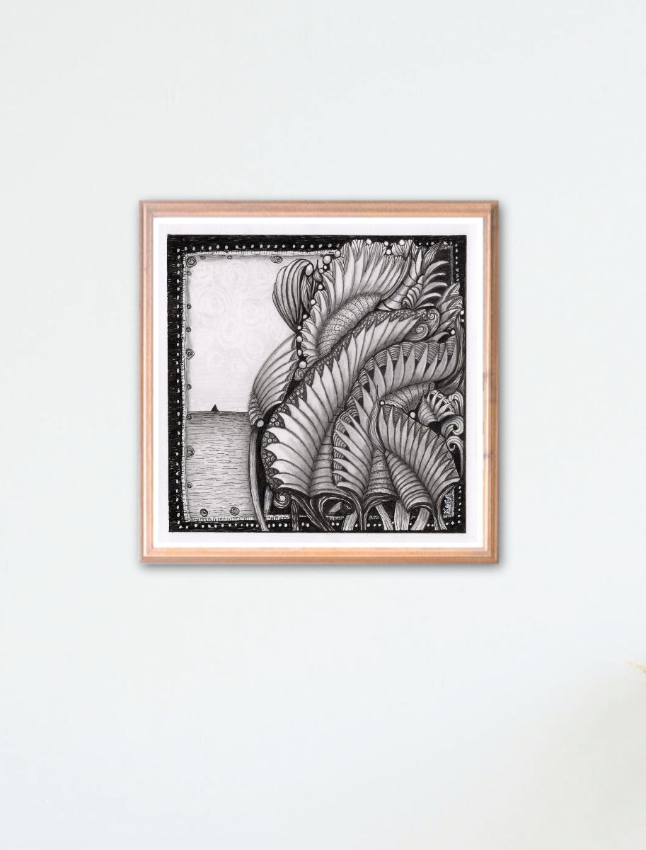 Wild n Wavy Art Print