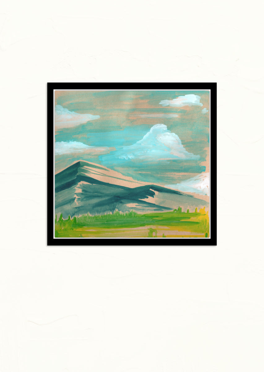 Peak and Pasture Fine Art Print