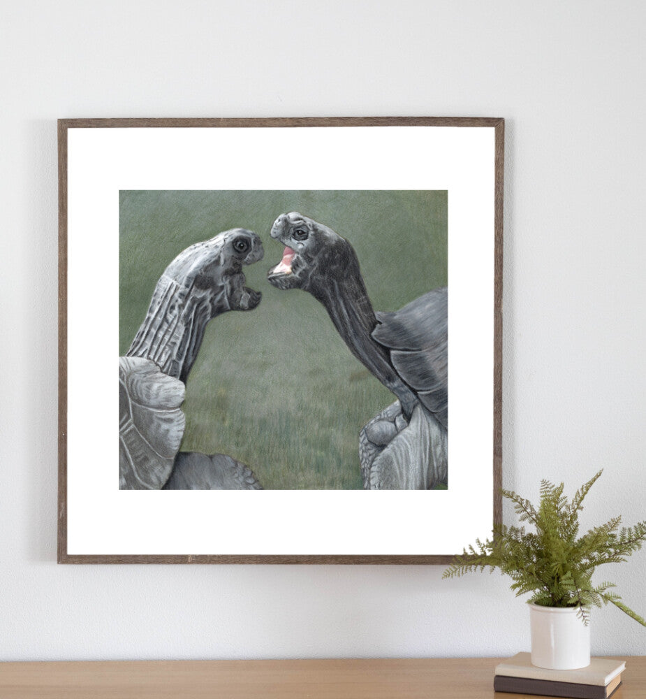 The Great Debate Art Print