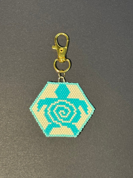 Polynesian Themed Bag Charm