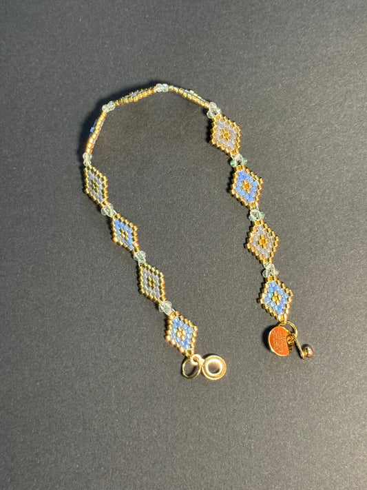 Natural Stone and Miyuki Bracelet