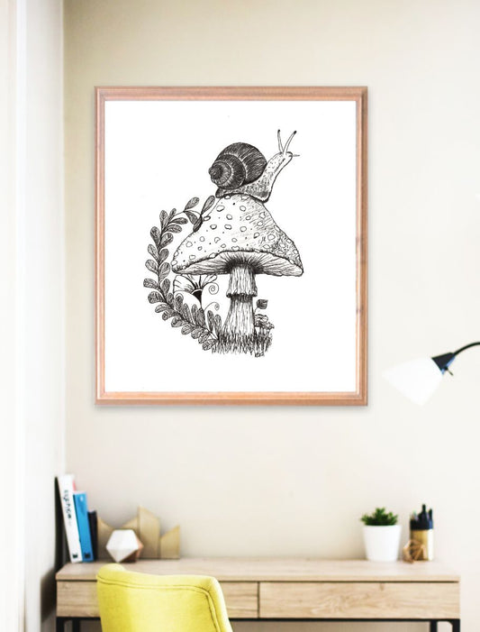 The Capkeeper Art Print