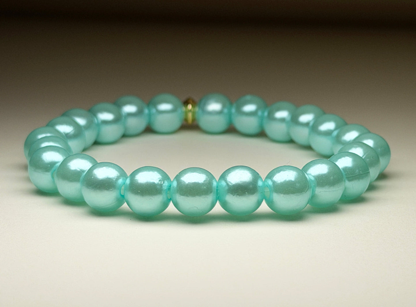 Baja Blue Stretch And Stack Bracelets Seafoam (7 inch)