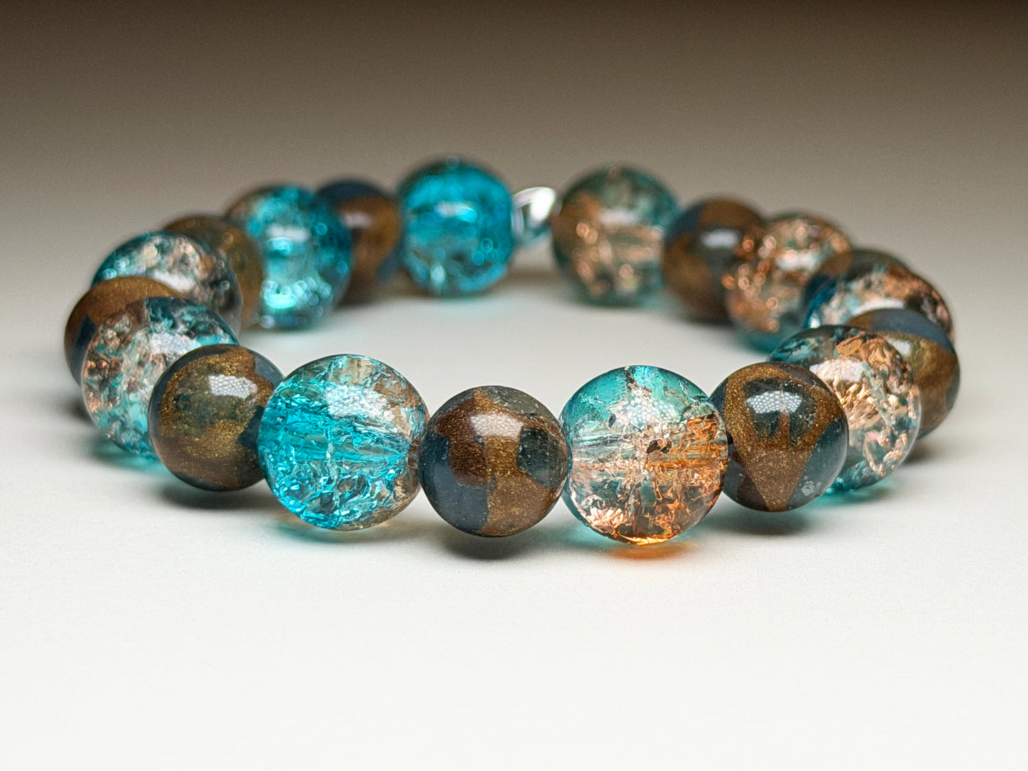 Baja Blue Stretch And Stack Bracelets Ocean Reef (7 inch)