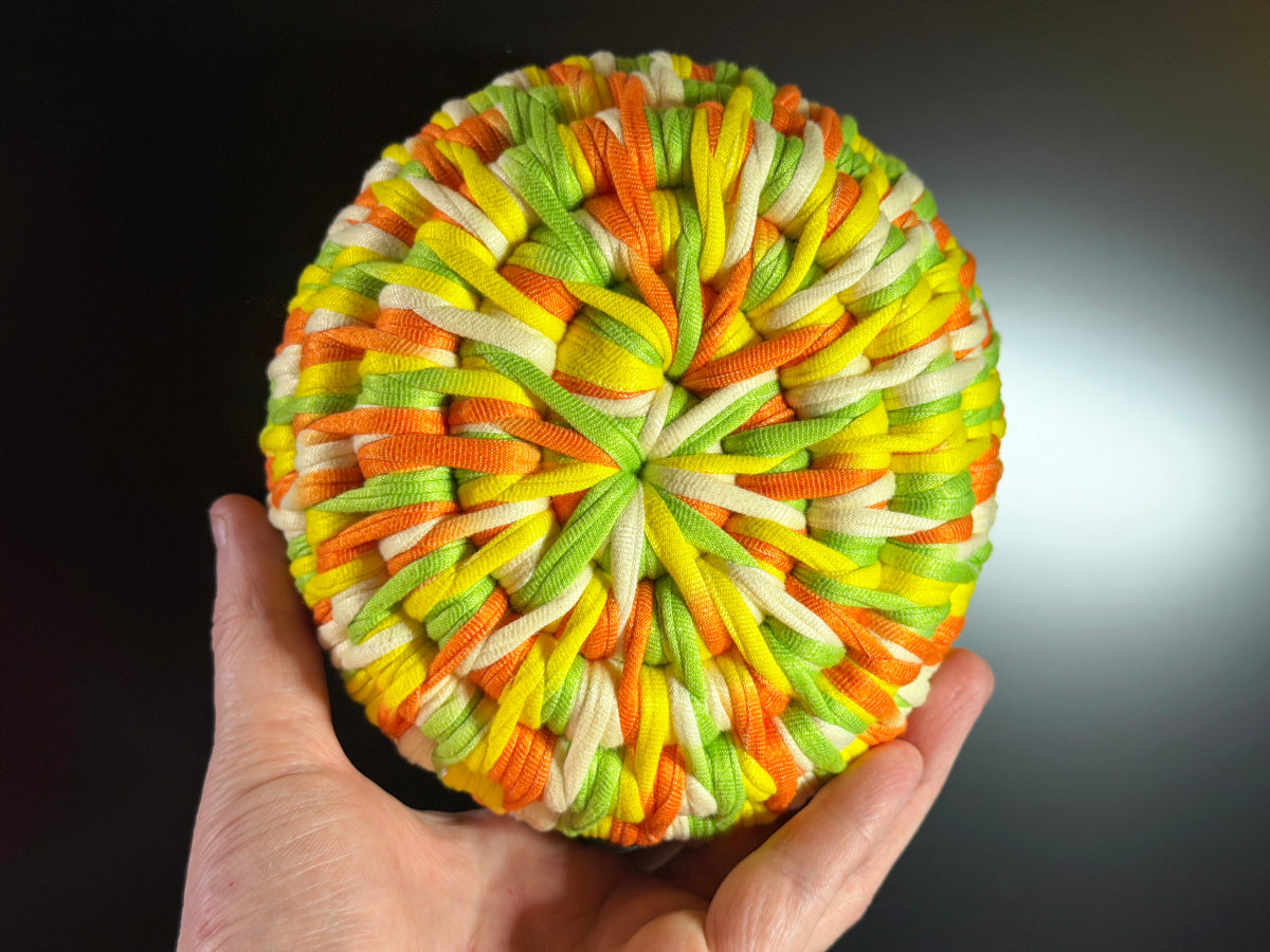 Mini Orange Grove Ecoweave Basket