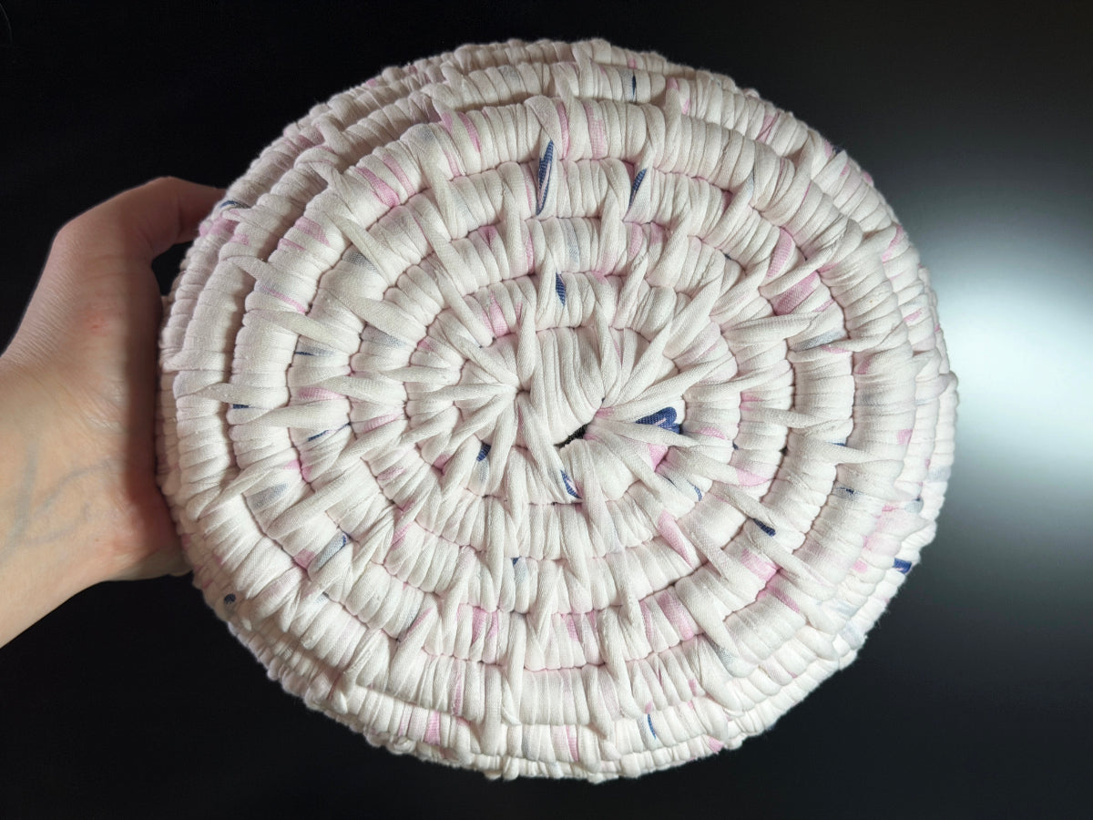 Large Cream Ecoweave Basket