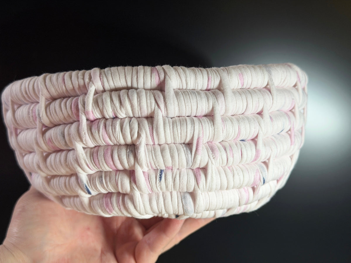 Large Cream Ecoweave Basket