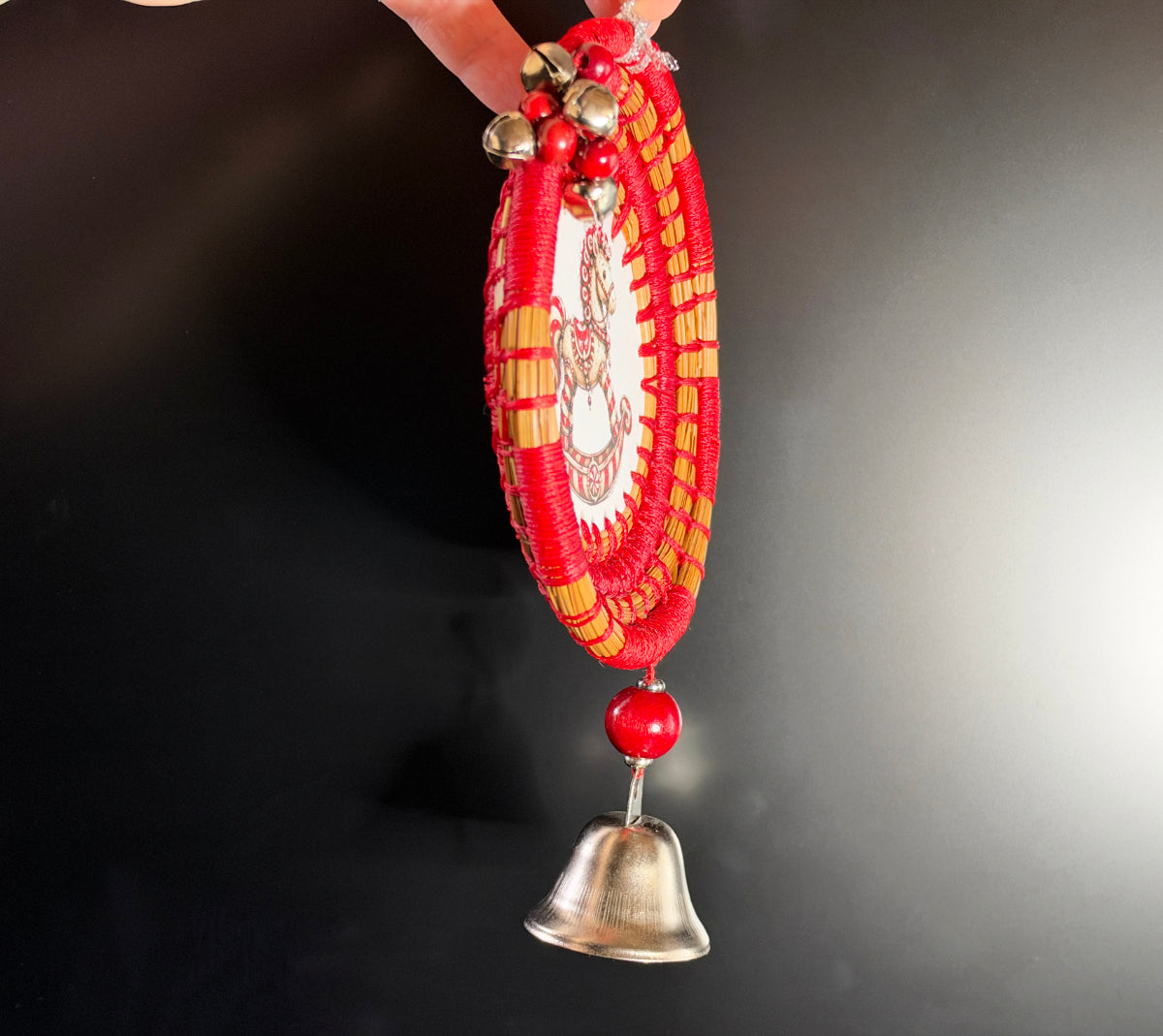 Rocking Horse Coiled Pine Needle Ornament