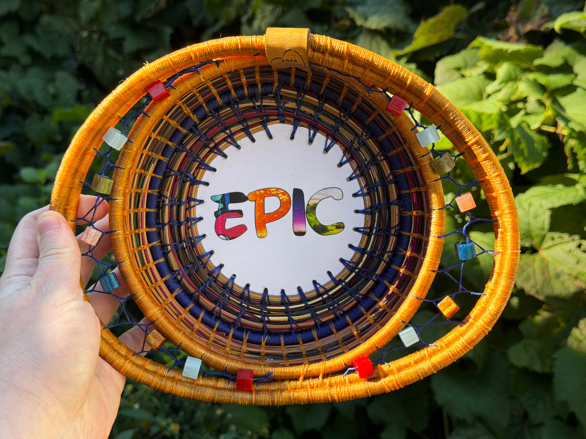 Epic Coiled Pine Needle Basket