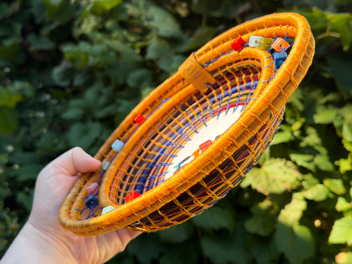 Epic Coiled Pine Needle Basket