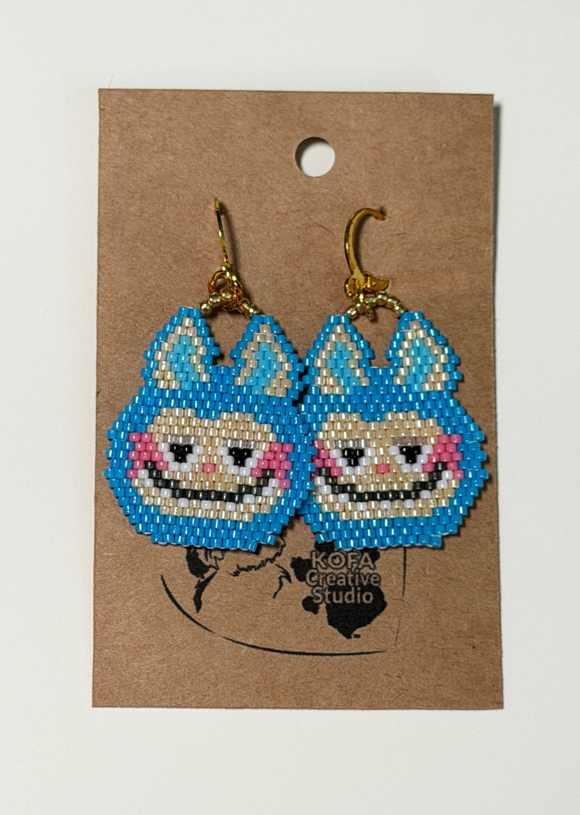 Labubu Themed Leverback Earring