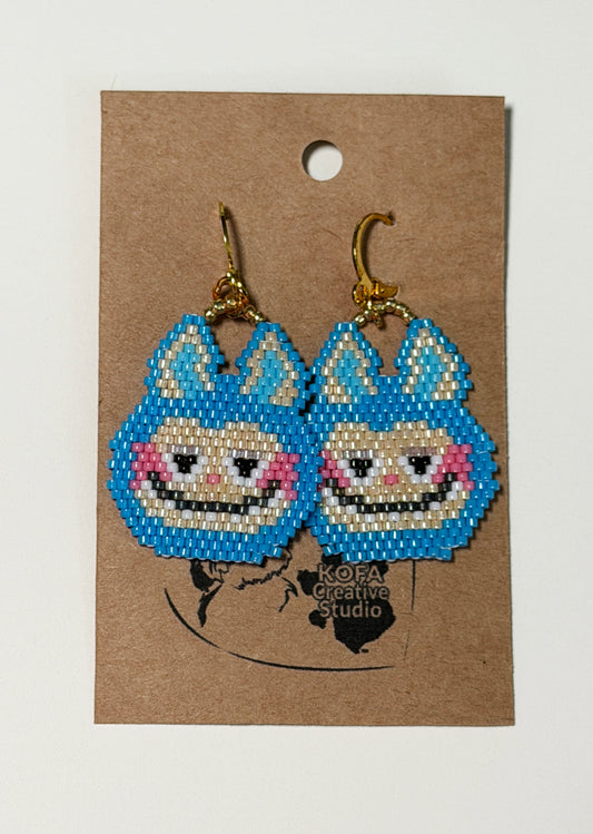 Labubu Themed Leverback Earring