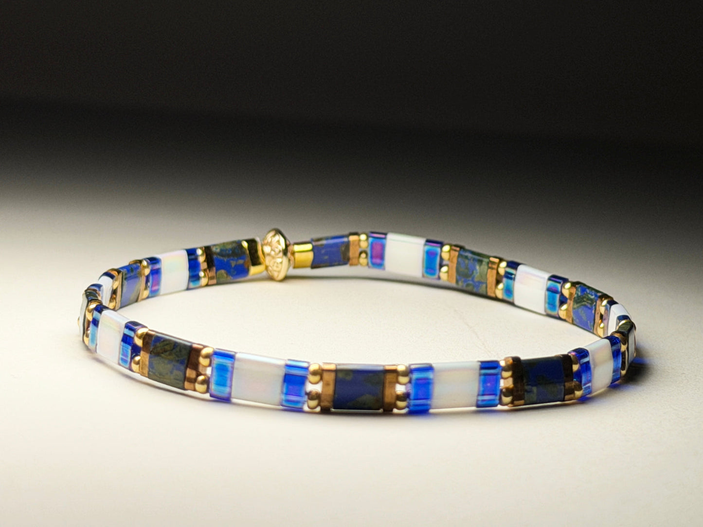 Royal Reef Stretch And Stack Bracelets Blue Rhapsody