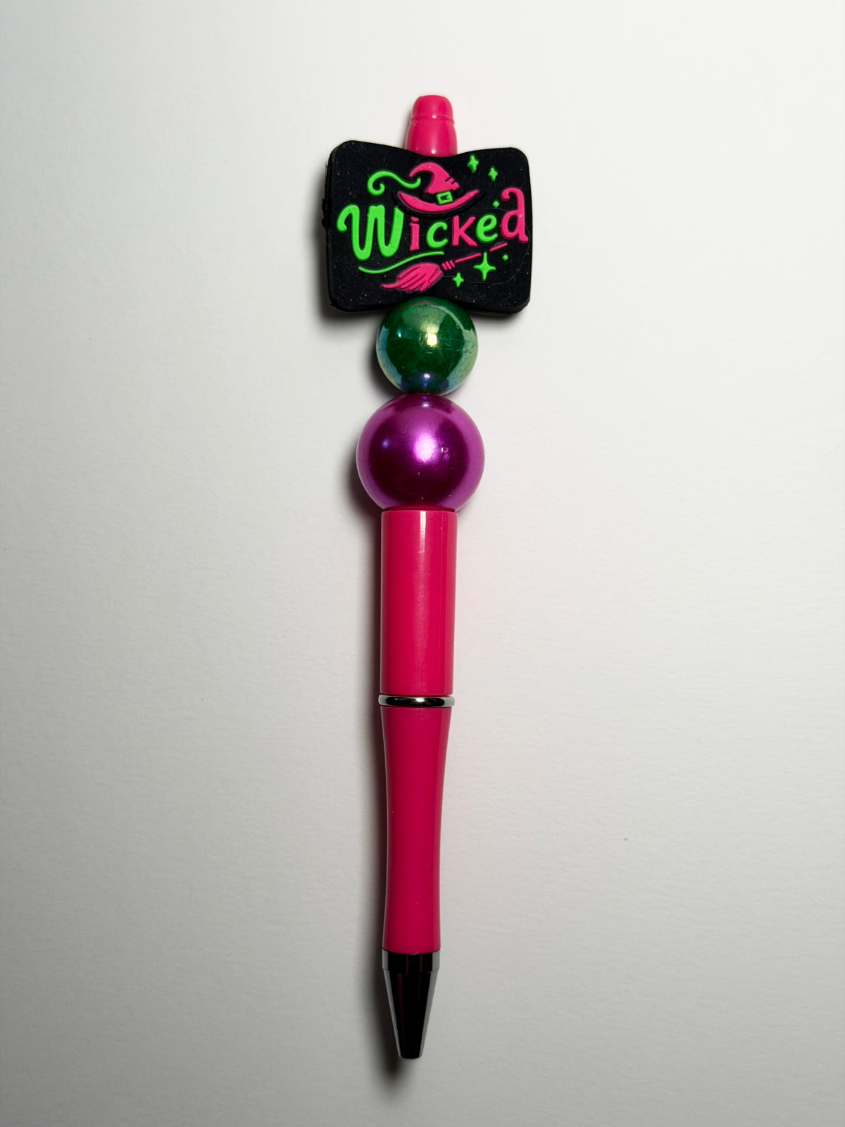 Add Some Fun To Your Everyday Pens! Wicked (Pink Body)