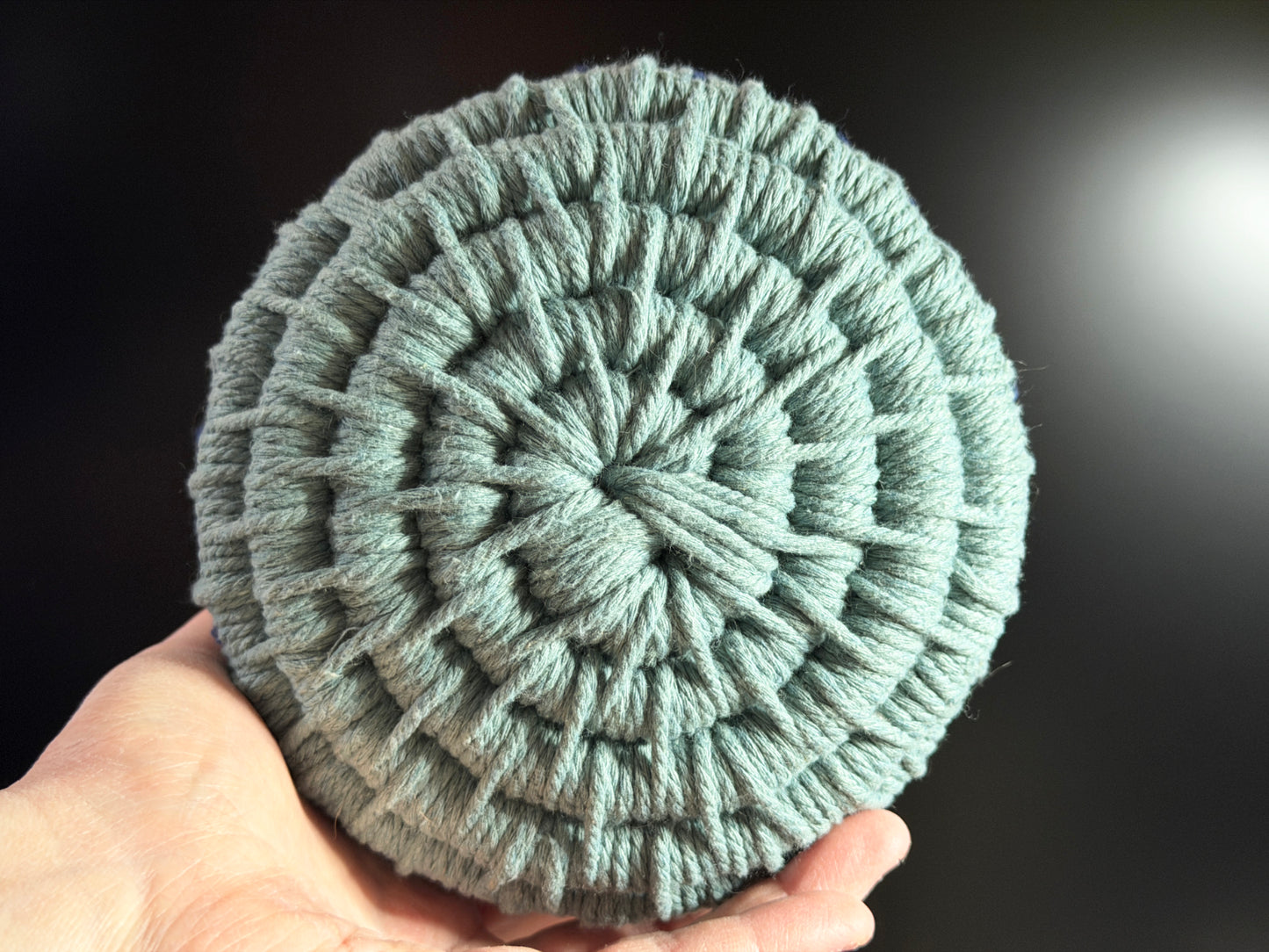 Ecoweave Tri-color Blue and White