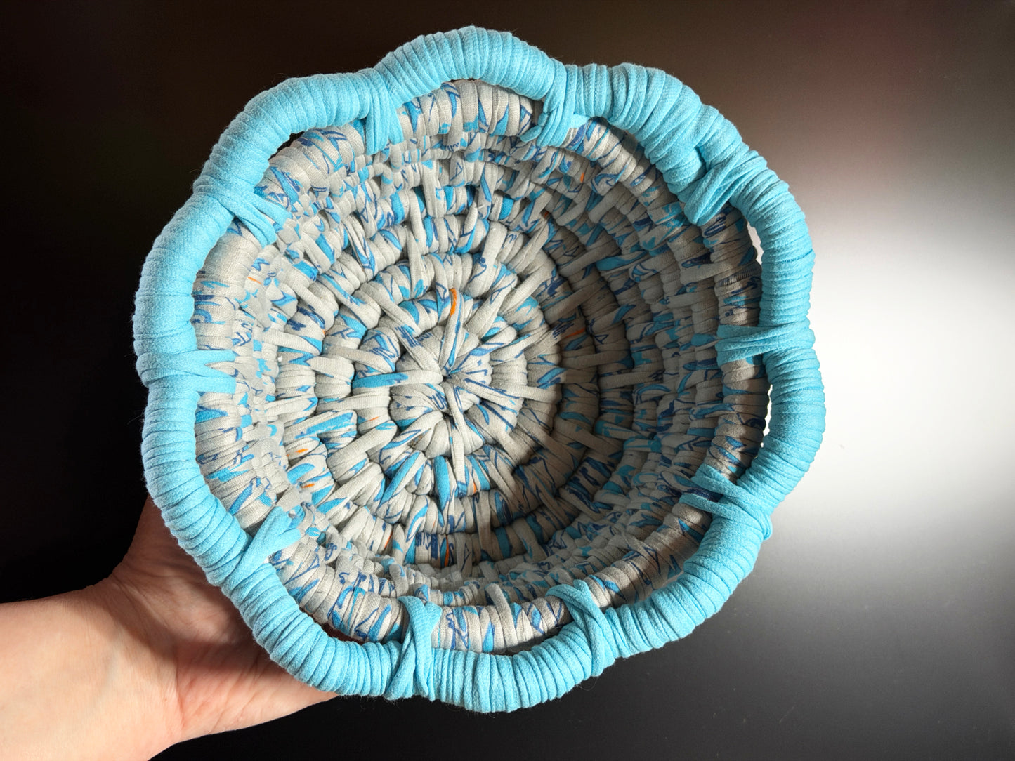 Ecoweave Blue Wave Basket