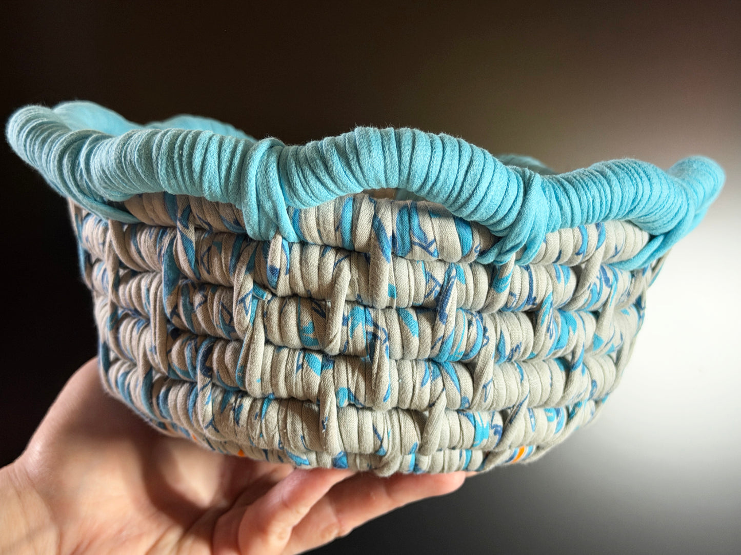 Ecoweave Blue Wave Basket