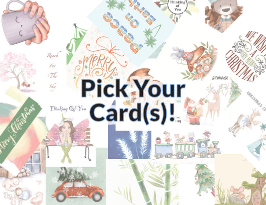 5x4 inch Heartfelt Variety Cards - Blank Inside for Your Personal Touch