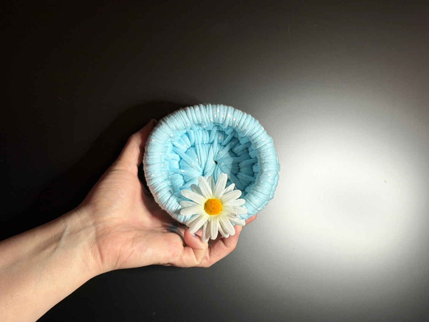 Mini Ecoweave Petal Wave Basket