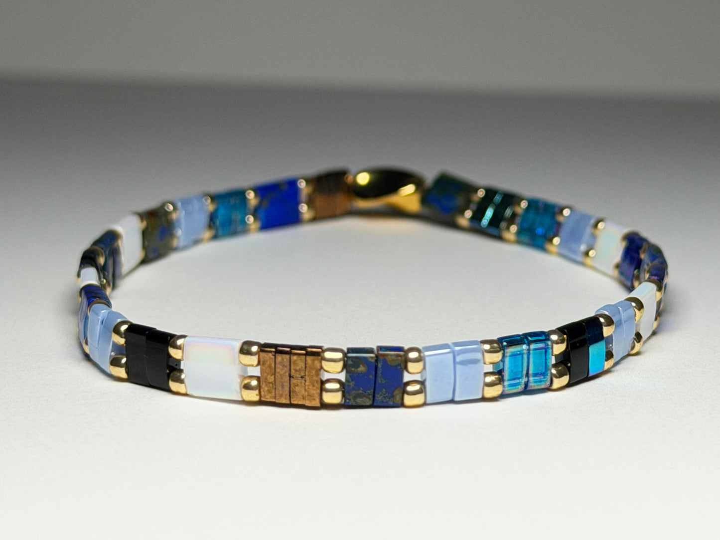 Royal Reef Stretch And Stack Bracelets Ocean Blue