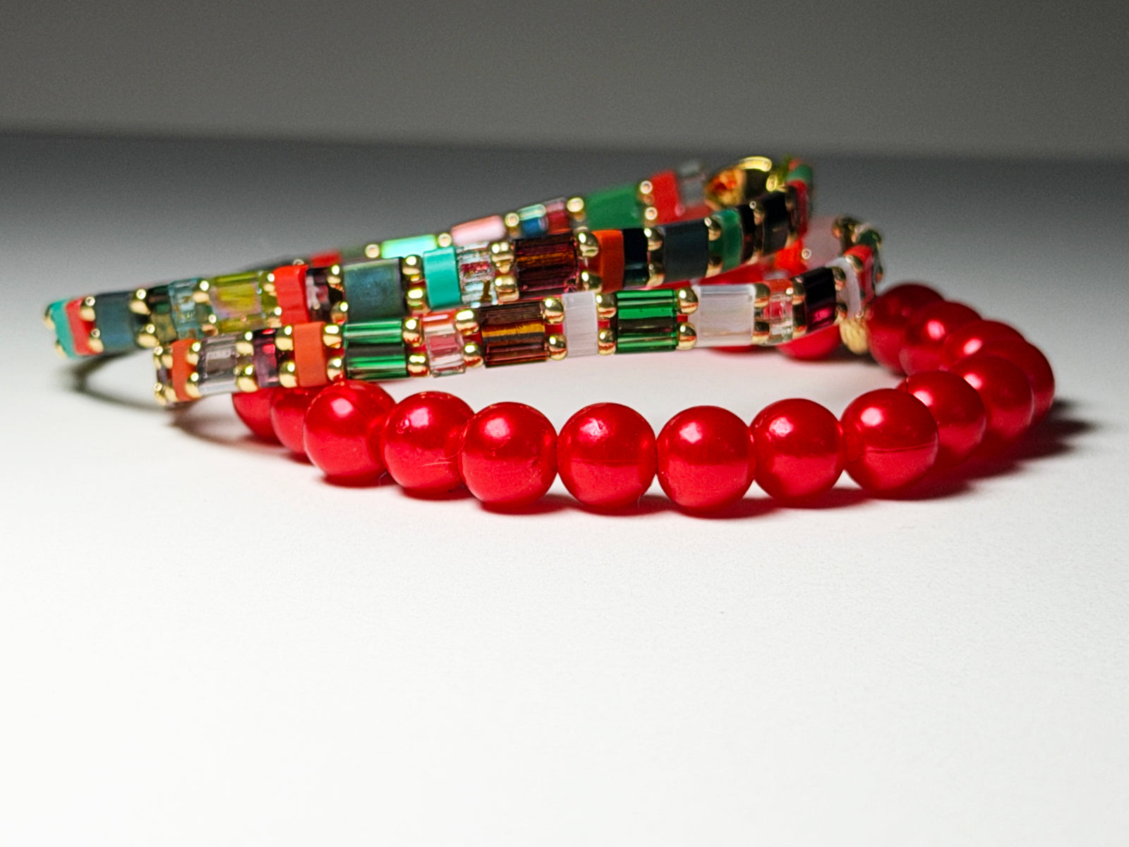 Enchanted Thicket Stretch And Stack Bracelets